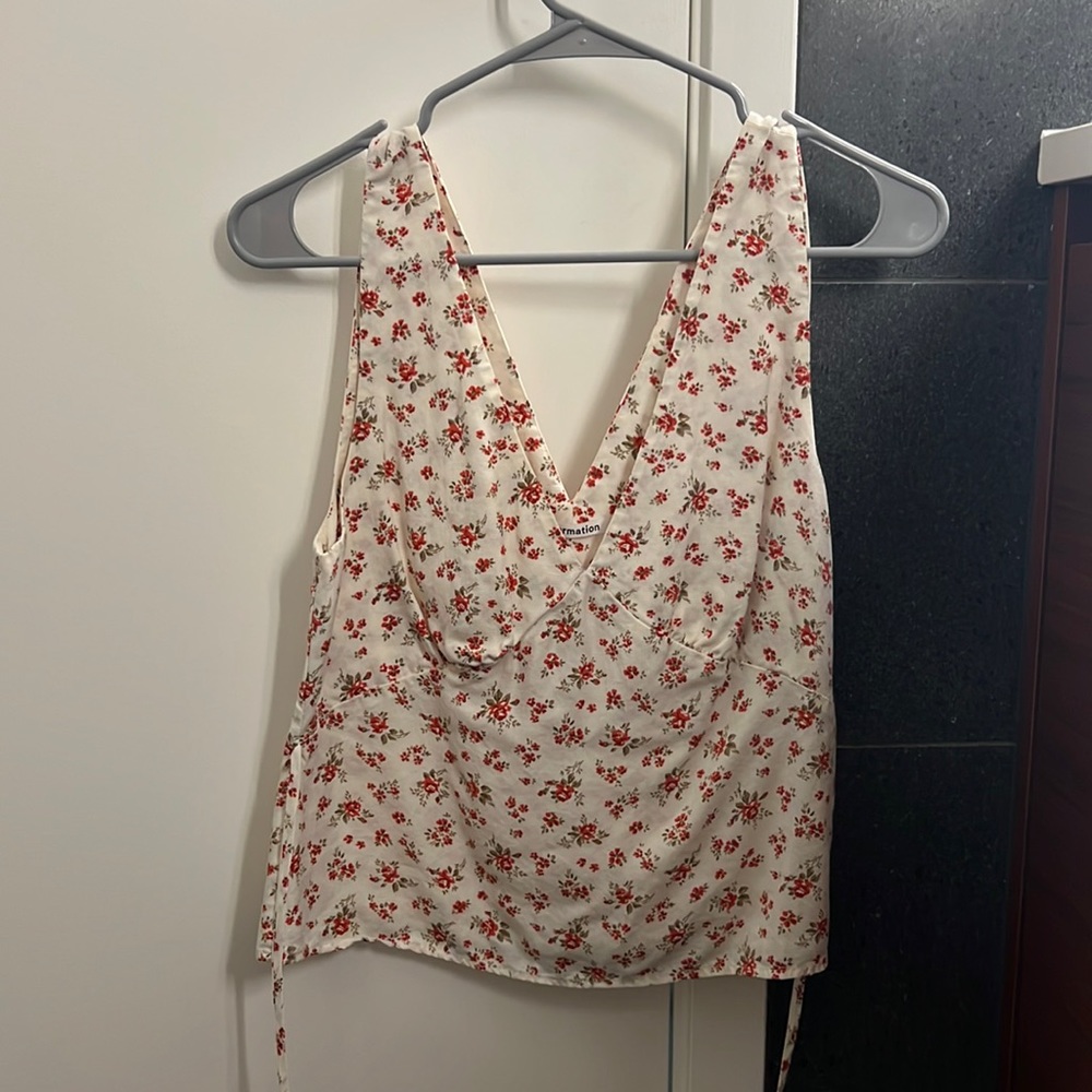 Floral reformation top